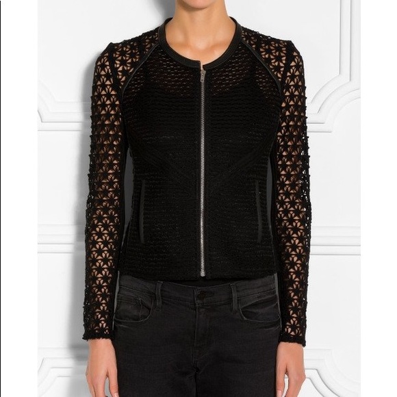 Iro Black Lewison Cutout Star Jacket - Picture 3 of 16